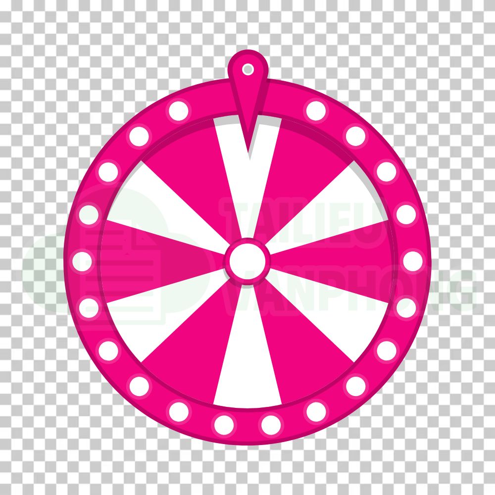 Vòng Quay May Mắn Vector AI/CDR/PNG Đẹp Mới Nhất [Miễn Phí]