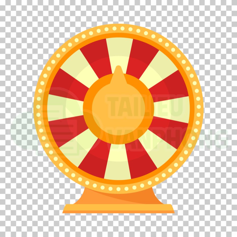 Vòng Quay May Mắn Vector AI/CDR/PNG Đẹp Mới Nhất [Miễn Phí]